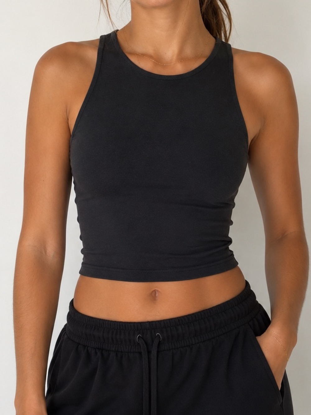 Old Navy Black Active Tank Top